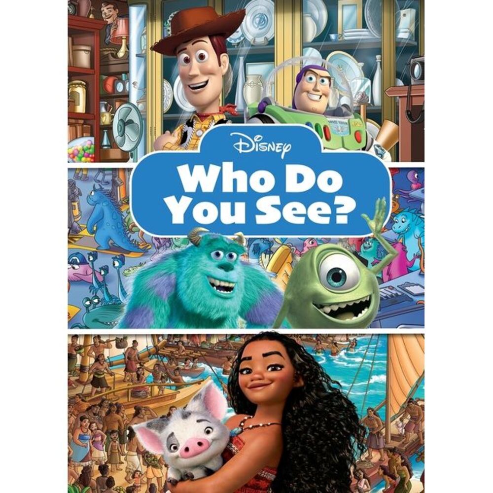 Disney: Who Do You See? Look and Find -- Pi Kids